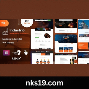 Industrial Theme GPL v8.0 – Industry & Factory WordPress Theme