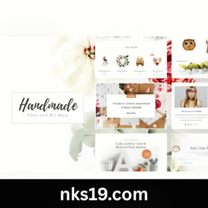 Handmade Shop Theme GPL v1.4.0 – Handicraft Blog & Store Creative WordPress Theme