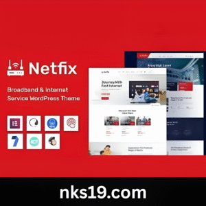 Netfix Theme GPL v2.0.2 – Broadband & Internet Services WordPress Theme