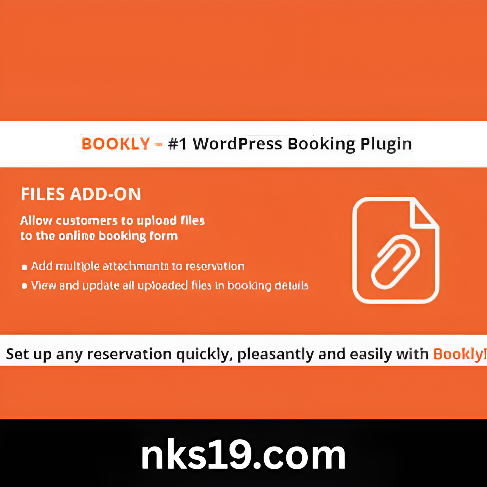 Bookly Files Addon GPL v3.9