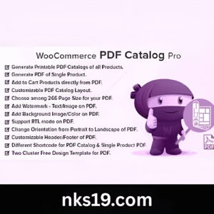 WooCommerce PDF Catalog Pro GPL v2.4.0