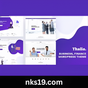 Thallo Theme GPL v1.1.9 – Consulting & Finance WordPress Website