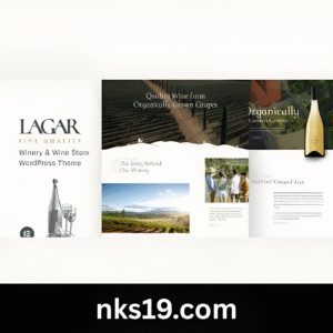 Lagar Winery Wine WooCommerce eCommerce Shop Theme With License