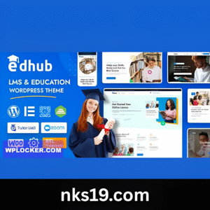 Edhub Theme GPL v1.7.8 – Education WordPress Theme