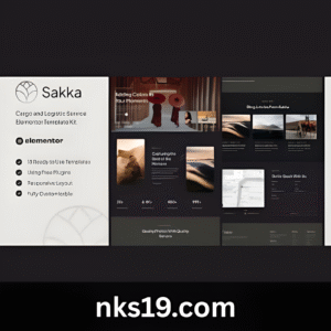 Sakka Template Kit GPL v1.0 – Photography Service & Portfolio Elementor Template Kit