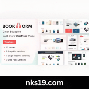 Bookworm Theme GPL v1.3.3 – Bookstore & Bookshop WooCommerce Theme