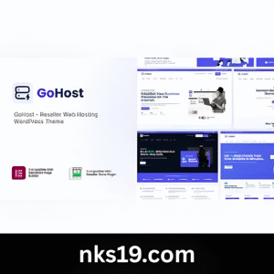 GoHost Theme GPL v5.2 – Reseller Web Hosting WordPress Theme