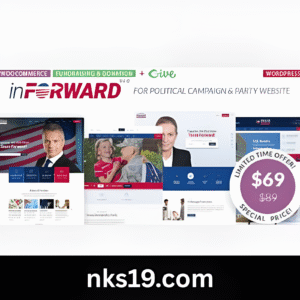 inForward Theme GPL v4.1 – Political Campaign and Party WordPress Theme