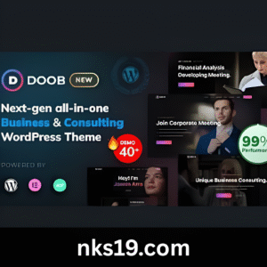 Doob Theme GPL v2.0.6 – Business & Consulting WordPress Theme