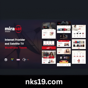 Mirasat Theme GPL v1.1.1 – Internet Provider and Satellite TV WordPress Theme