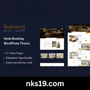 Romancy Theme GPL v1.3.1 – Hotel Booking WordPress Theme