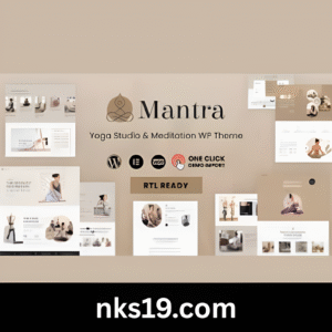 Mantra Theme GPL v1.0.8 – Yoga Fitness WordPress Theme