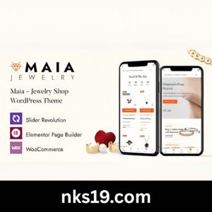 Maia Theme GPL v1.1.20 – Jewelry Shop WordPress Theme