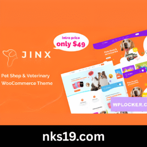 Jinx Theme GPL v1.0.9 – Pet Shop & Veterinary WooCommerce Theme