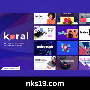 Koral Theme GPL v2.3.1 – Multi-Concept WordPress Theme