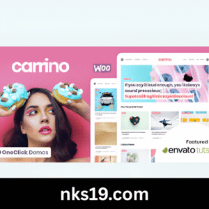 Carrino Theme GPL v1.8.7 – An Exciting Gutenberg Blog Theme