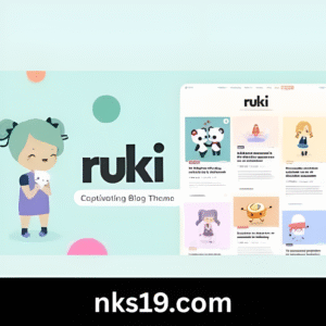 Ruki Theme GPL v1.4.8 – A Captivating Personal Blog Theme