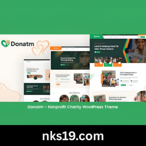 Donatm Nonprofit Charity WordPress Theme With License