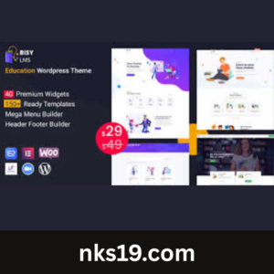 Bisy Theme GPL v2.7.0 – Education WordPress Theme
