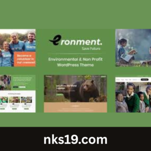 Eronment Theme GPL v1.5 – Environmental WordPress Theme