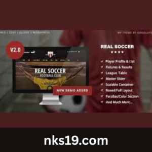 Real Soccer Theme GPL v2.4.6 – Sport Clubs WordPress