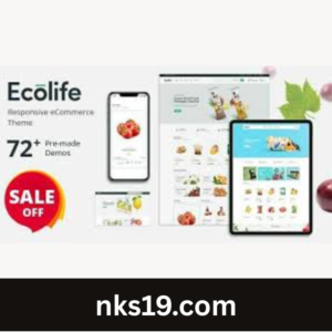 Ecolife Theme GPL v1.0.6 – Organic WooCommerce WordPress Theme