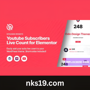 Struninn Youtube Subscribers Live Count GPL v1.0.0