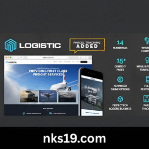 Logistic WP Theme GPL v9.4 For Transportation Business
