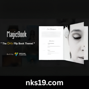 MagicBook GPL v1.2.5 – A 3D Flip Book WordPress Theme