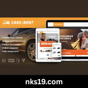Cars4Rent Theme GPL v1.4.2 – Auto Rental & Taxi Service WordPress Theme