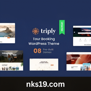 Triply Theme GPL v2.4.4 – Tour Booking WordPress Theme