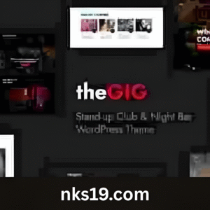 The Gig Theme GPL v1.15.0 – Stand-up Club & Night Bar WordPress Theme