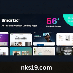 Smartic Theme GPL v2.2.9 – Product Landing Page WooCommerce Theme