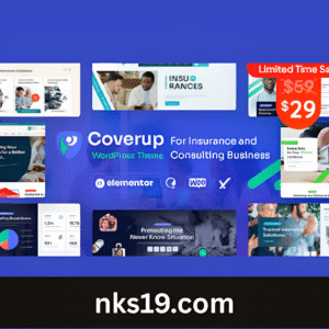 CoverUp Theme GPL v1.0 – Insurance & Consulting Business WordPress Theme