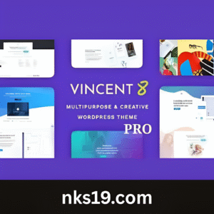 Vincent Eight Theme GPL v1.28 – Responsive Multipurpose WordPress Theme