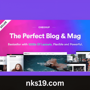 CheerUp Theme GPL v8.1.0 – WordPress Blog / Magazine Theme