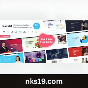 Nexelit GPL v3.6.0 – Multipurpose Website & Business Management System CMS