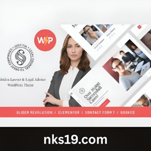 Justitia Theme GPL v1.1.0 – Multiskin Lawyer & Legal Adviser WordPress Theme