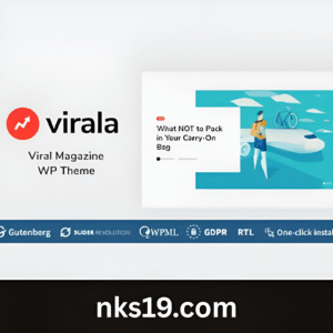 Virala Theme GPL v1.0.9 – Viral Magazine WordPress Theme