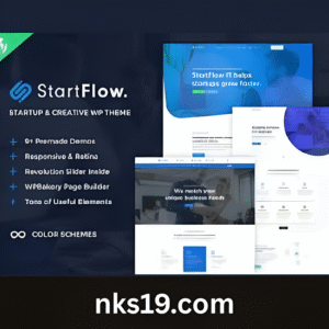 StartFlow Theme GPL v1.25 | Responsive Multipurpose WordPress Theme