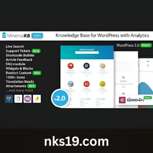 MinervaKB Knowledge Base GPL v2.0.9 – for WordPress with Analytics