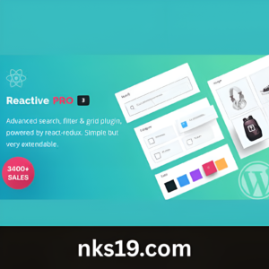 Reactive Search Pro GPL v5.0.1 – Advanced WordPress Search Filtering
