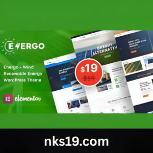 Energo Theme GPL v1.1.0 – Wind Renewable Energy WordPress Theme