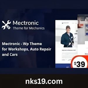 Mectronic Theme GPL v2.0 – WordPress Theme for Car Repair Center