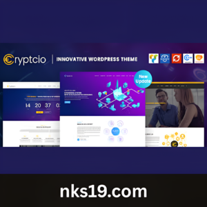 Cryptcio Theme GPL v1.6.7 – Innovative WordPress Theme