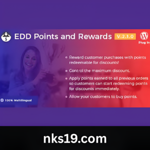 Easy Digital Downloads Points and Rewards Addon v2.1.10 GPL