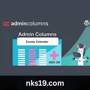 Admin Columns Pro Events Calendar Addons GPL v1.7.1