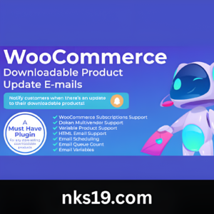 WooCommerce Downloadable Product Update E-mails v2.0.10 GPL