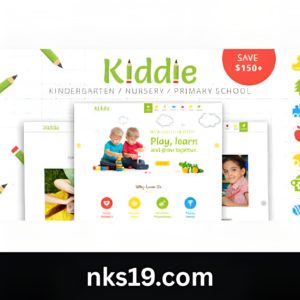 Kiddie Theme GPL v4.1.16 – Kindergarten WordPress Websites