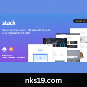 Stack Theme GPL v10.6.3 – Multi-Purpose WordPress Theme with Variant Page Builder & Visual Composer